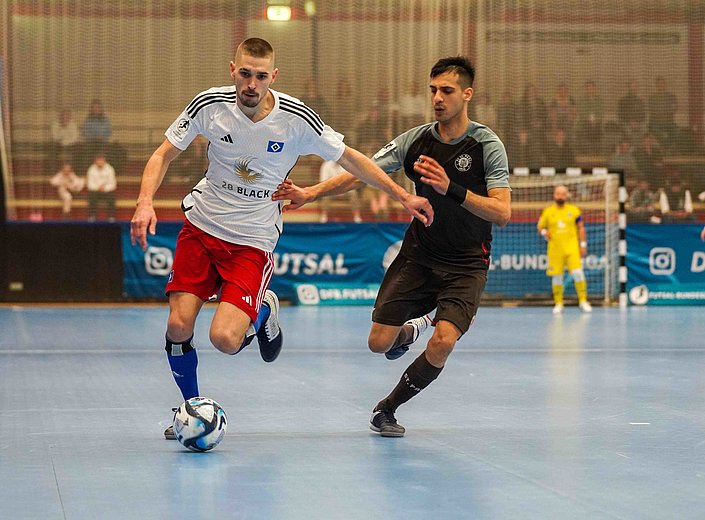 HSV-Futsaler gewinnen Stadtderby mit 15:4