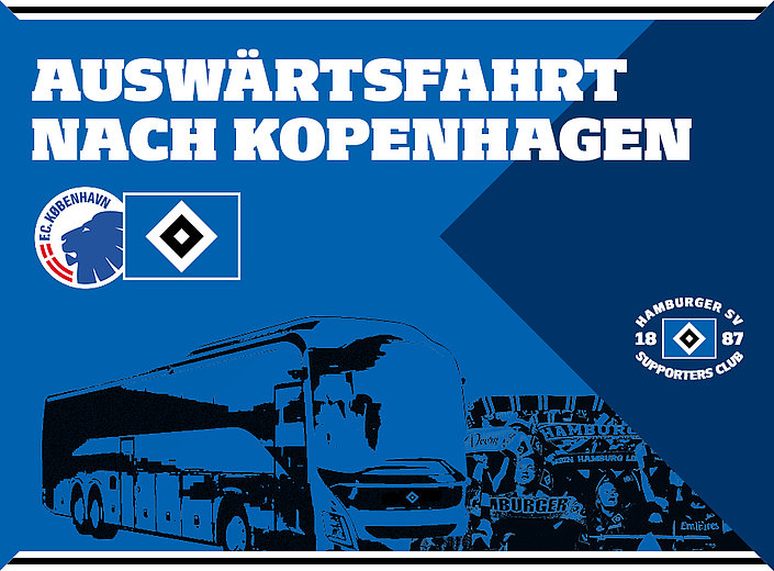 Fahrtangebot zum Freundschaftsspiel in Kopenhagen