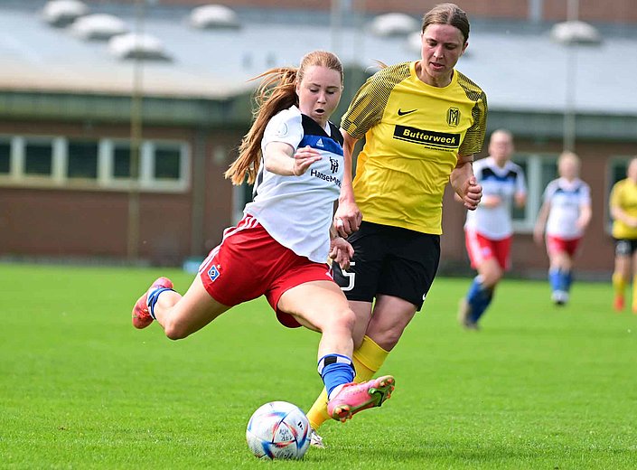 HSV-Frauen feiern Heimsieg gegen Meppen