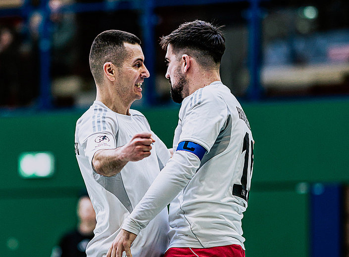 6:3 - HSV-Futsaler gewinnen Viertelfinalhinspiel