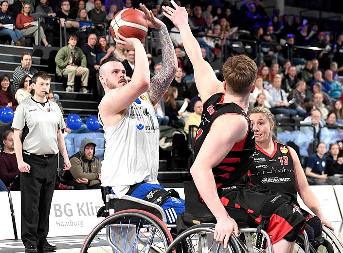 Rollstuhlbasketball: BG Baskets verabschieden Aaron Hirst