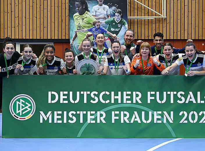 U23 feiert Deutsche Futsal-Meisterschaft