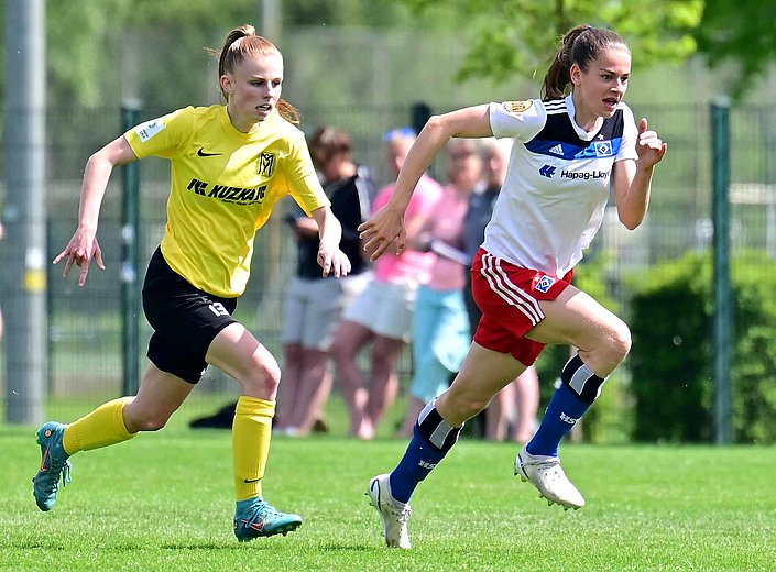 U17-Fußballerinnen unterliegen Meppen