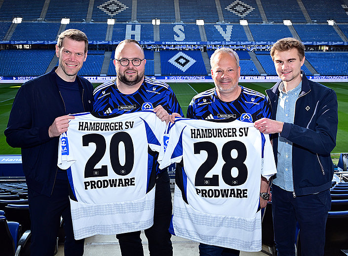 HSV und Prodware setzen Partnerschaft fort