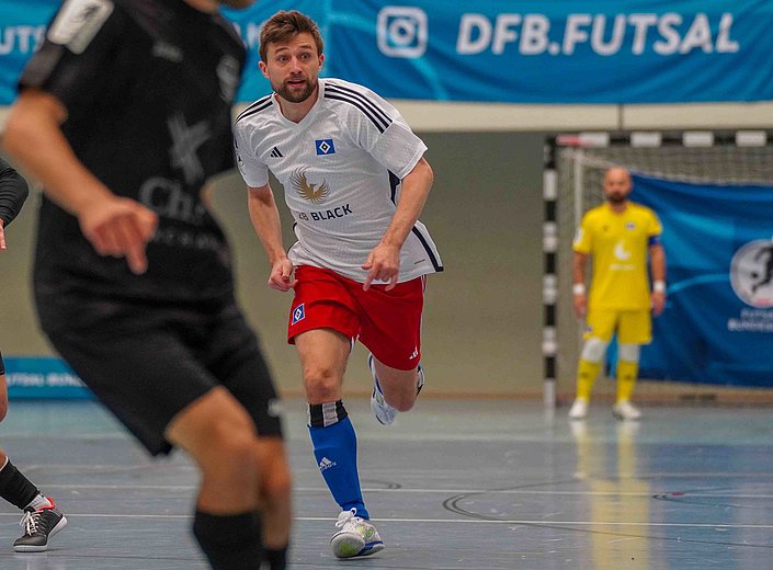 Eike Thiemann bleibt bei den HSV-Futsalern