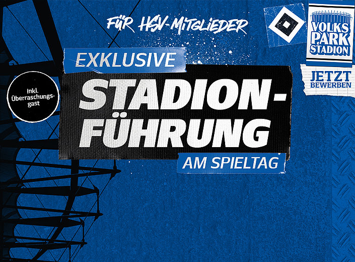Bei jedem Heimspiel: Exklusive Stadionführung für Mitglieder