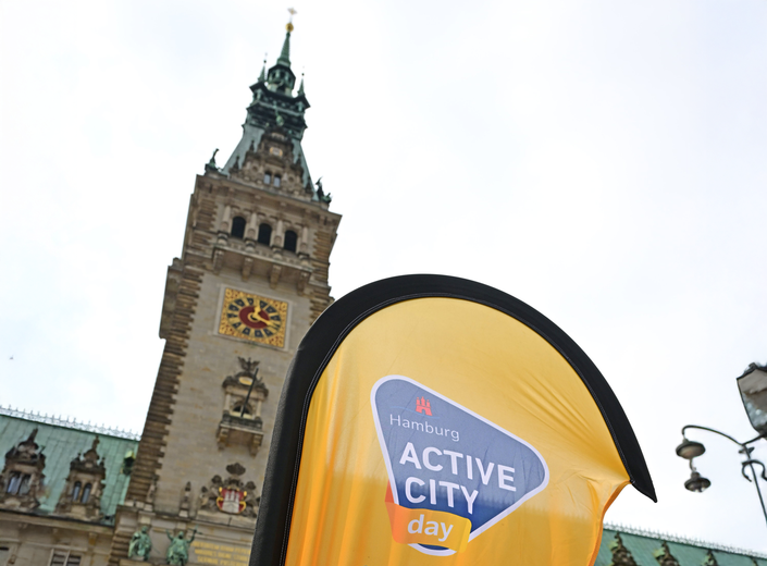 HSV bringt Rollstuhlbasketball zum Active City Day
