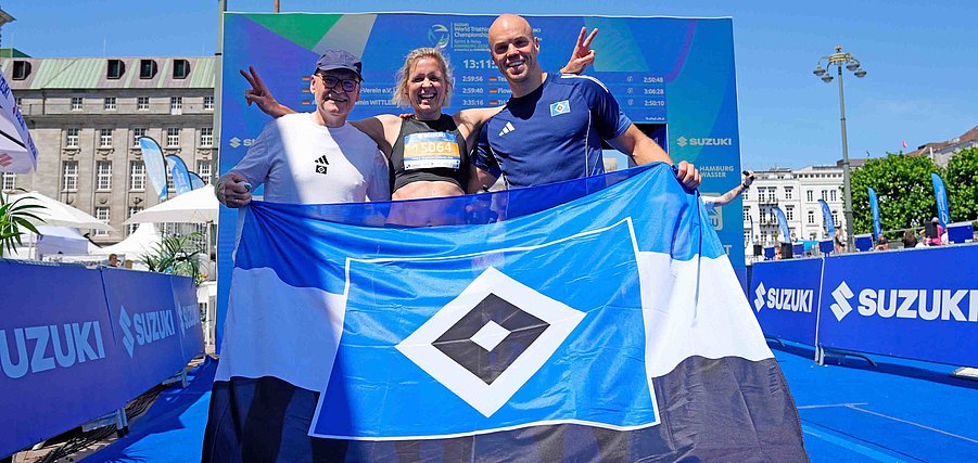 HSV-Präsidium meistert gemeinsam den Hamburg-Triathlon