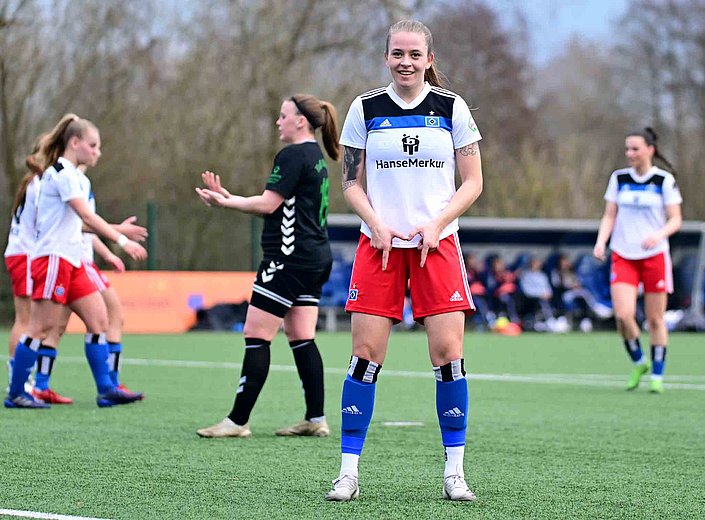 HSV-Frauen mit deutlichem Heimsieg