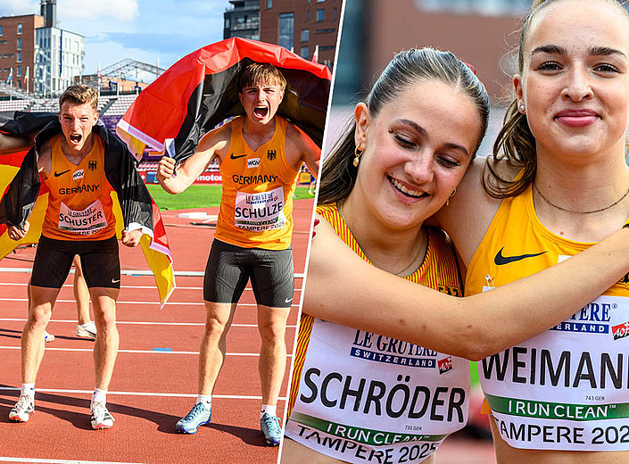 Leichtathletik: Doppel-Silber und WM-Normen für HSVer:innen