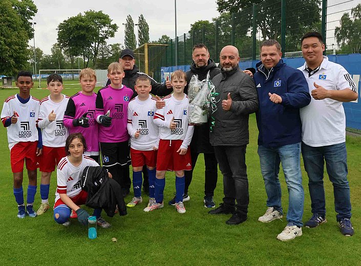 Logoo Group bleibt Partner des HSV-Nachwuchsfußballs