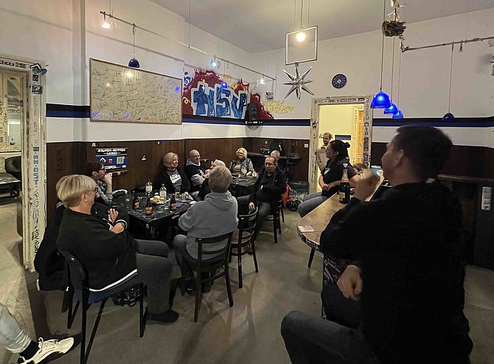 Seniors Club zu Gast beim HSV-Fanprojekt