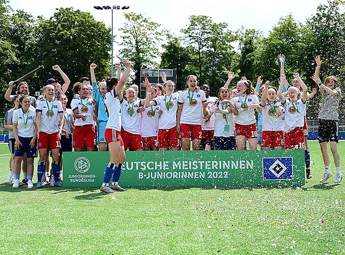 U17-Juniorinnen gewinnen Deutsche Meisterschaft
