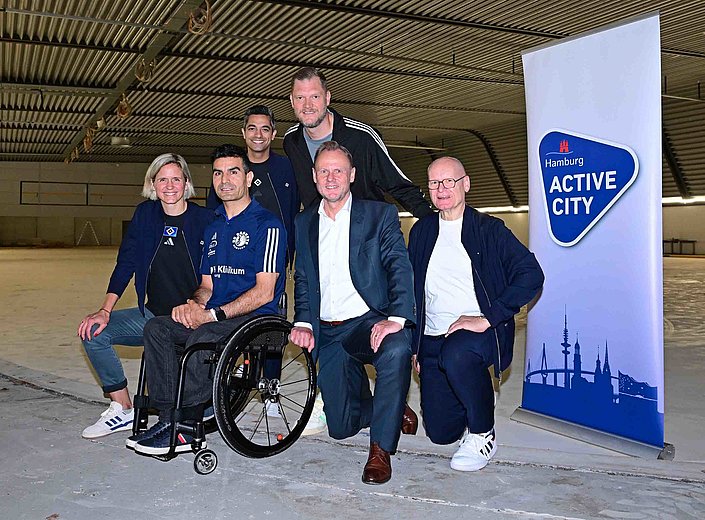 HSV-Zentrum am Volkspark: Hochmoderne Dreifeld-Halle entsteht