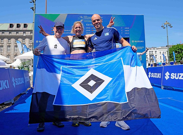 HSV-Präsidium meistert gemeinsam den Hamburg-Triathlon